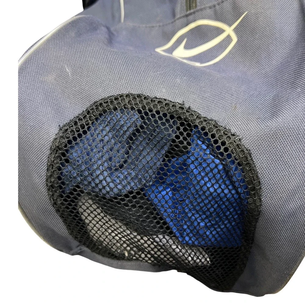 Nike Baseball Bat Bag Navy Blue Large Swoosh Logo Softball Equipment‎ Gear